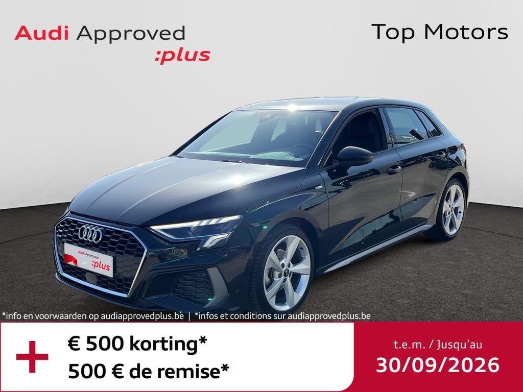 Audi A3 Sportback AUTOMAAT*150PK*GPS*CARPLAY*CAMERA*SENSOREN, Auto's, Automaat, Airbags, Stadsauto, A3