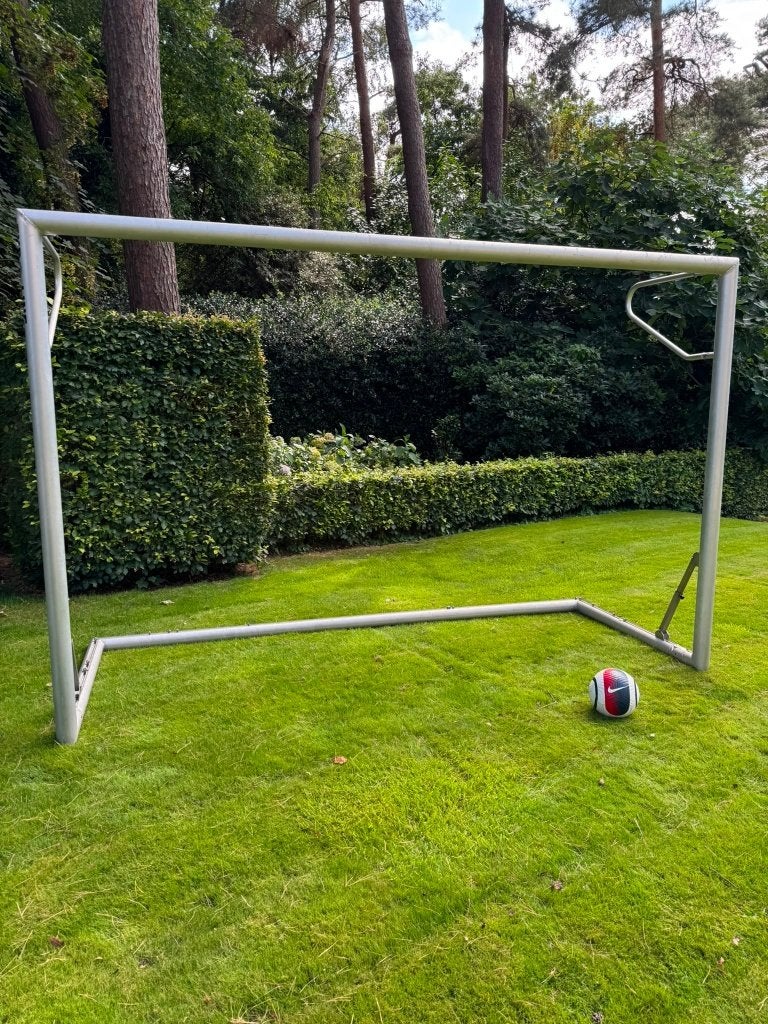 Expo-Line Voetbaldoel 305x210cm Aluminium NIEUW Net FIFA, Ophalen, Zo goed als nieuw, Overige typen
