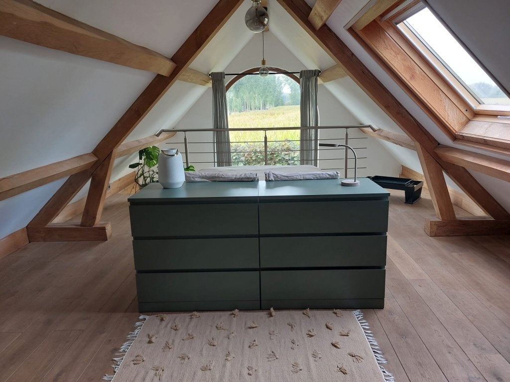 IKEA Ladekasten - groen met organisers, Huis en Inrichting, Ophalen, 50 tot 100 cm, Zo goed als nieuw, 3 of 4 laden