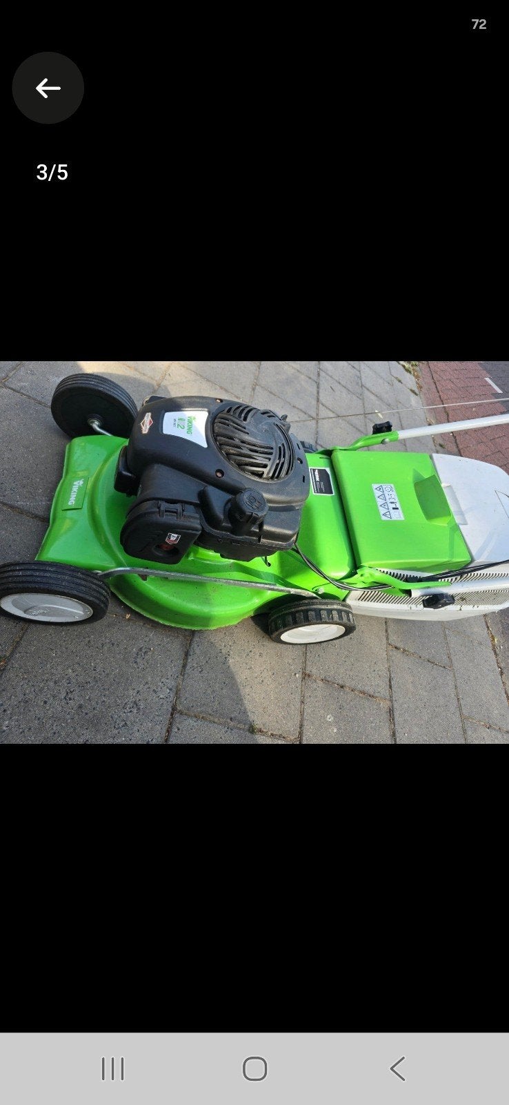 viking/Stihl benzine grasmaaier, Ophalen, Zo goed als nieuw, Benzine, Viking / Stihl