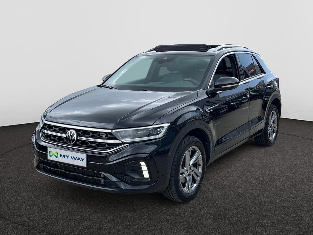 Volkswagen T-Roc R-LINE*AUTOMAAT*150PK*PANODAK*CARPLAY*GPS*C, Auto's, Volkswagen, Automaat, Airbags, https://public.car-pass.be/vhr/8c4f9a08-e4f7-4282-8459-a63dfae9e441