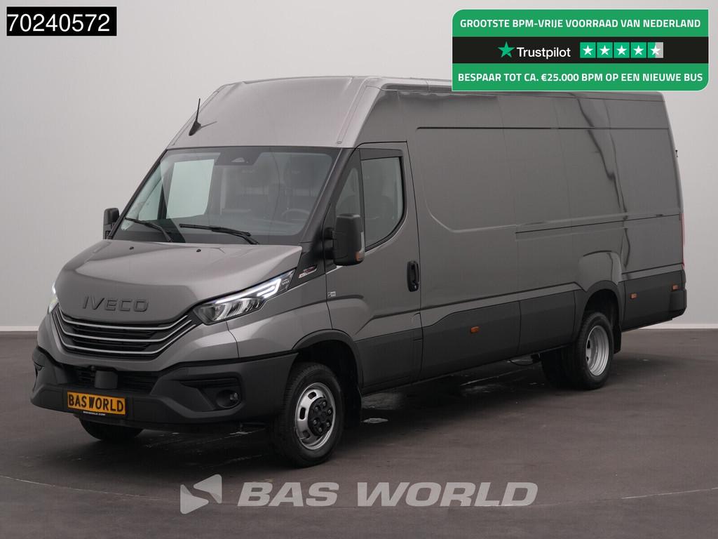 Iveco Daily 35C18 BPM VRIJ! 3.0L Automaat L3H2 180PK Dubbell, Auto's, Bestelwagens en Lichte vracht, Automaat, Stof, Euro 6, 4 cilinders
