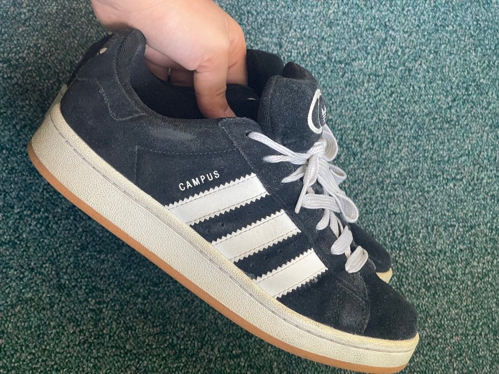 (Zwart) Adidas Campus schoenen, maat 38,5, Kleding | Dames, Schoenen, Adidas, Zwart, Ophalen of Verzenden, Sneakers