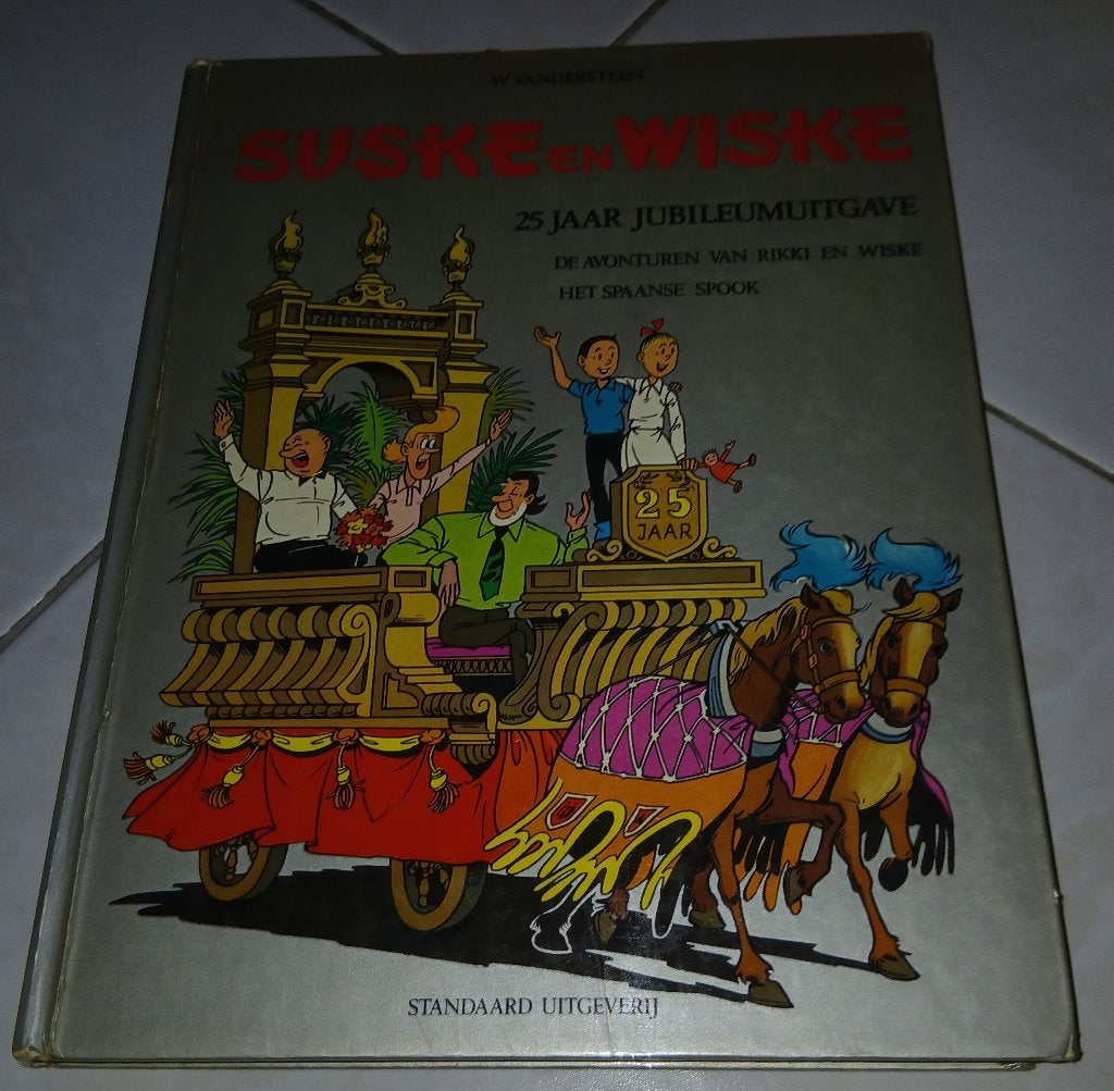 Suske en Wiske  25 jaar jubileumuitgave, Boeken, Stripverhalen, Gelezen, Willy vandersteen, Eén stripboek, Ophalen of Verzenden