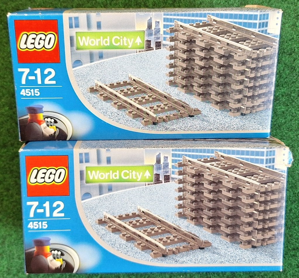 Lego 9V spoor recht 4515, Enlèvement ou Envoi, Lego
