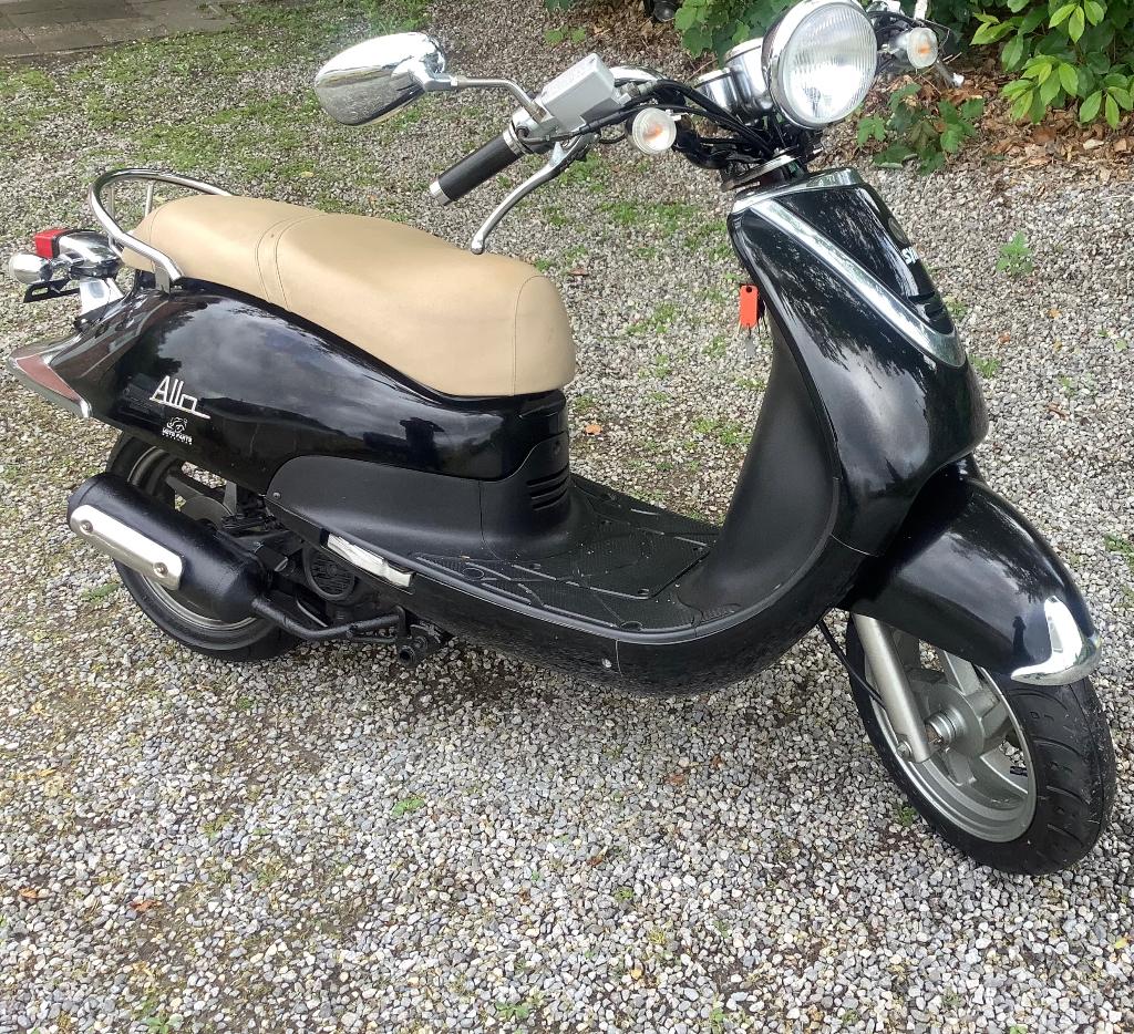 Sym 50 retro scooter, SYM, Classe B (45 km/h), Enlèvement, Essence