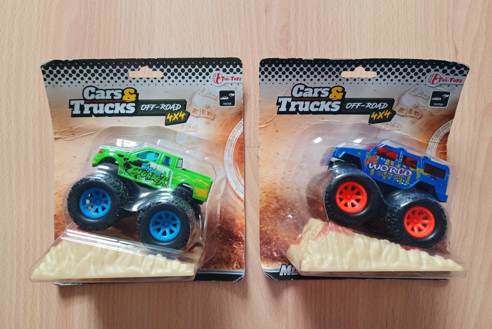 Monstertruck in metaal met frictie Toi-Toys NIEUW, Ophalen, Nieuw