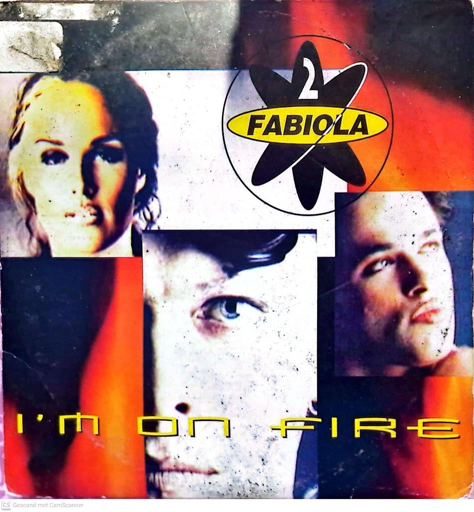 2 Fabiola: I'm on fire, 1 single, Ophalen, Gebruikt, Pop