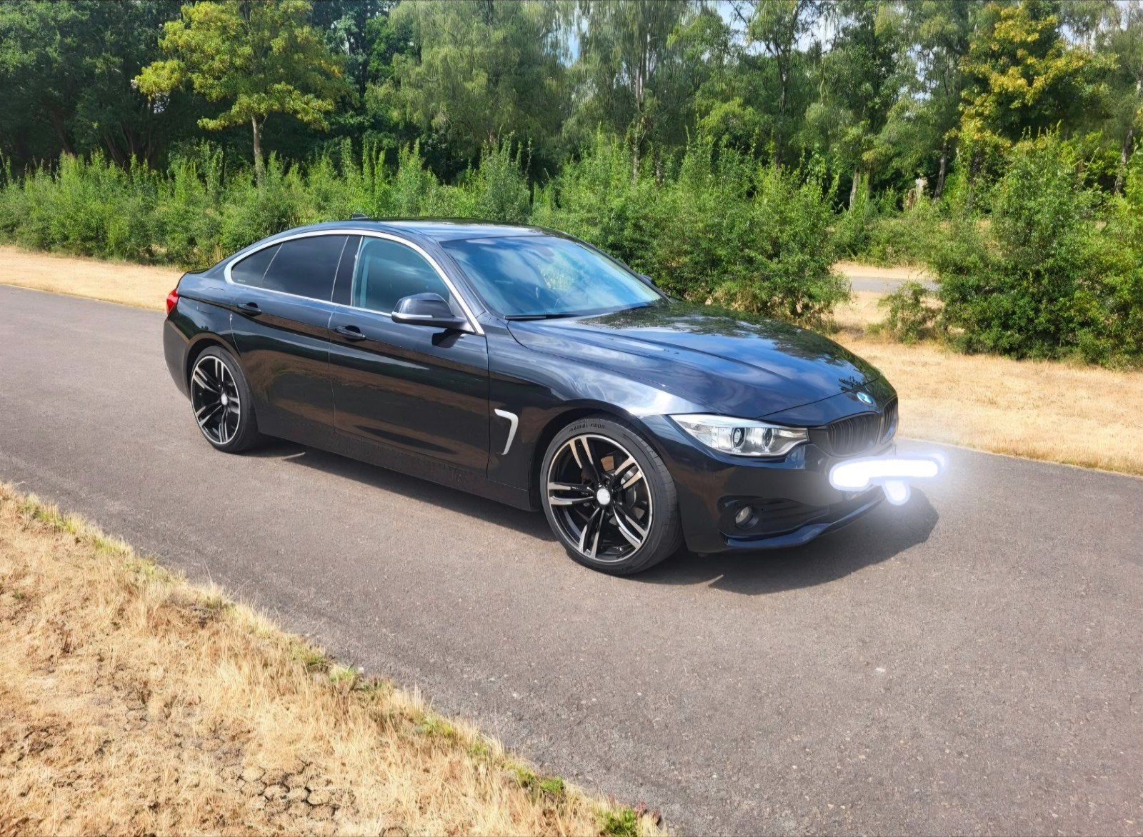 bmw 418 d, Automaat, Achterwielaandrijving, Zwart, 5 deurs