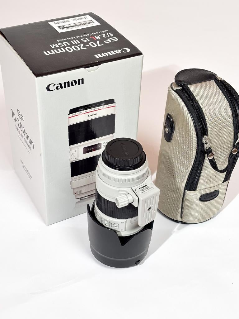 Canon EF 70-200mm f/2.8L IS III USM (als nieuw), TV, Hi-fi & Vidéo, Photo | Lentilles & Objectifs, Enlèvement ou Envoi, Comme neuf