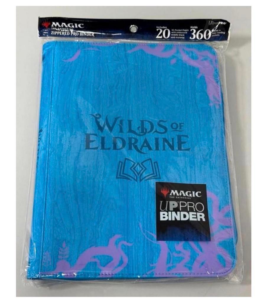 Magic The Gathering Wilds of Eldraine - binder Pro zeldzaam, Hobby en Vrije tijd, Ophalen of Verzenden, Nieuw, Sleeves of Kaarthoesjes