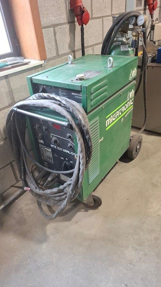 Tig lasapparaat, Ophalen, Gebruikt, Tig