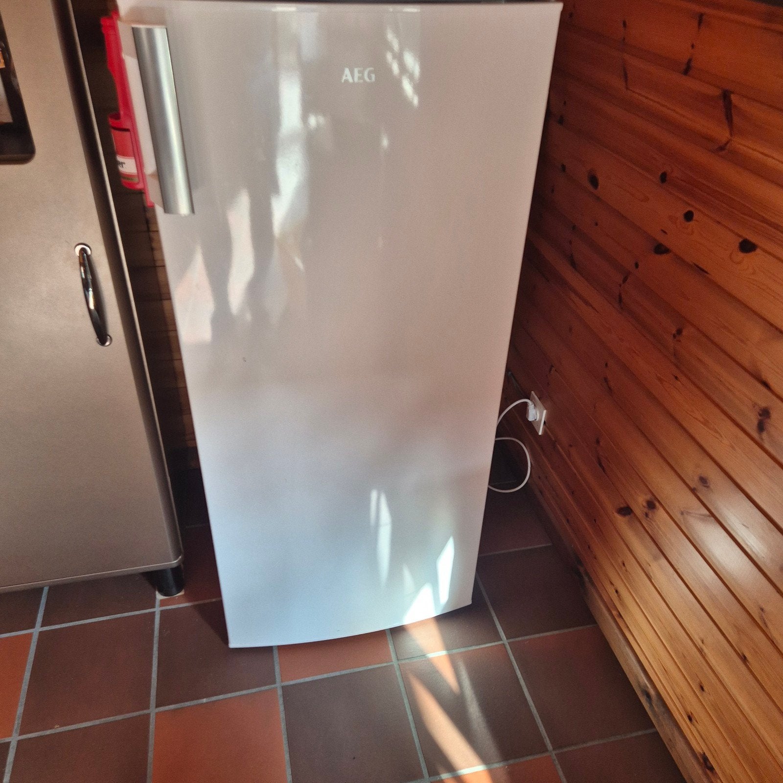 Ijskast AEG., 120 à 140 cm, Enlèvement, 45 à 60 cm, Sans bac à congélation