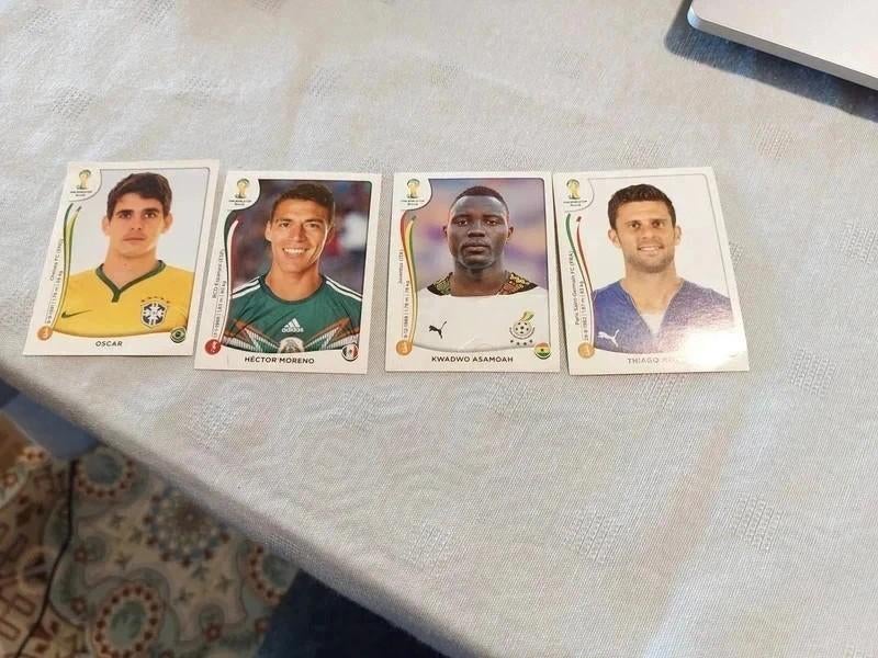 Panini / 4 Stickers / WK Brasil 2014, Verzamelen, Ophalen of Verzenden, Nieuw, Poster, Plaatje of Sticker