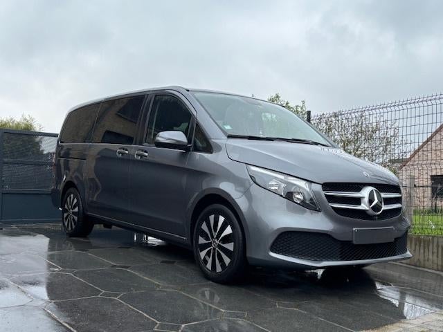 Mercedes V250d * Dubbel cabine * Leder * Camera 360, Automaat, 5 deurs, 140 kW, Zilver of Grijs