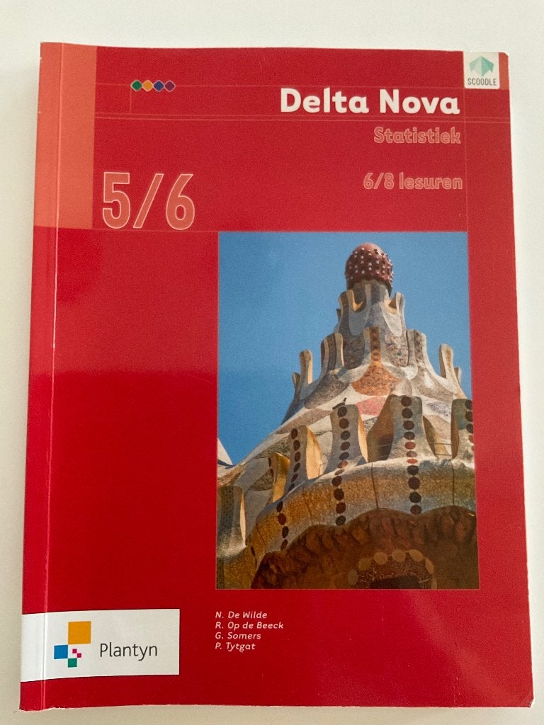 Delta nova statistiek 6/8 lesuren, Boeken, Ophalen