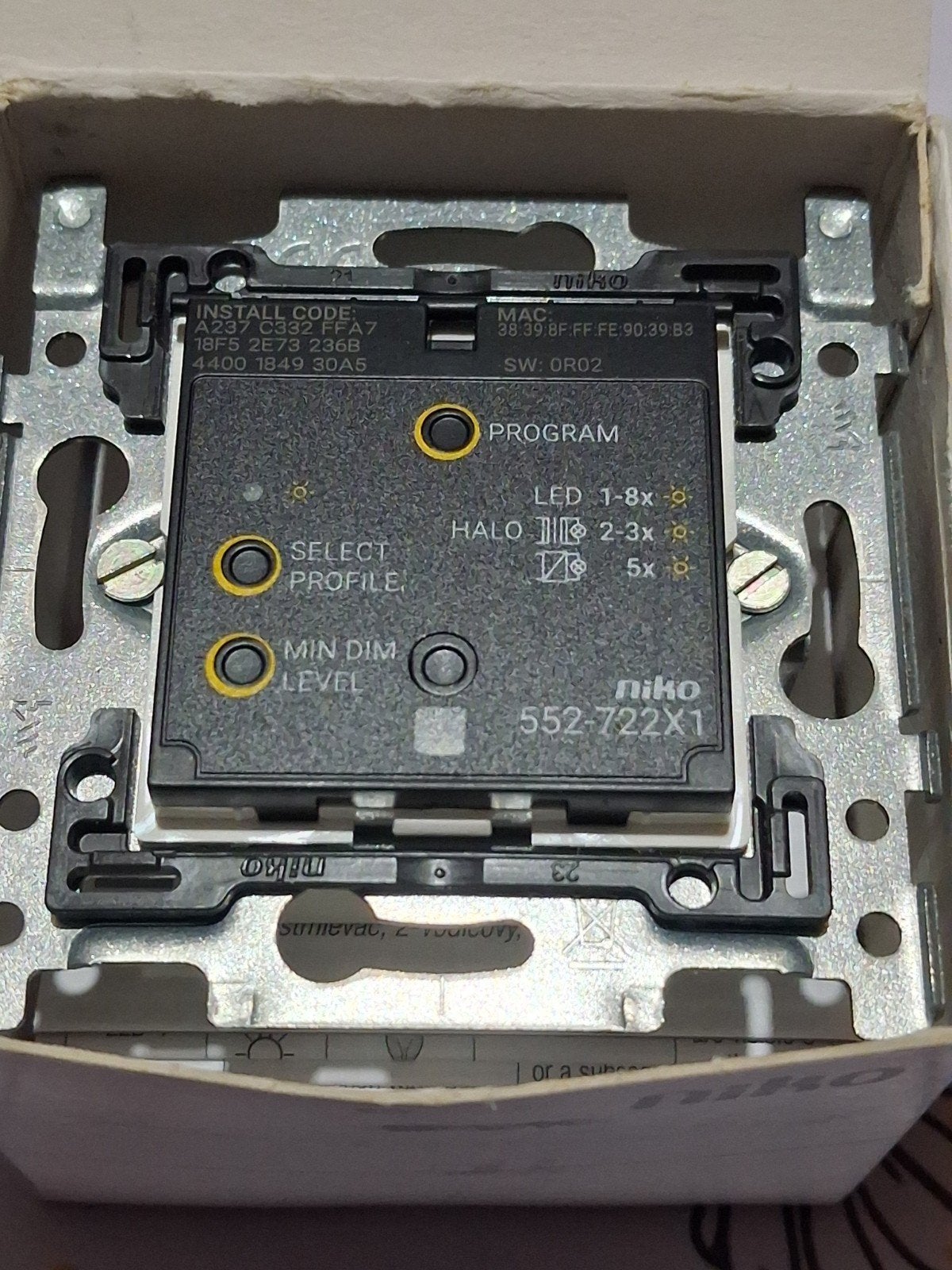 Niko Zigbee home controle dimmer, Bricolage & Construction, Enlèvement
