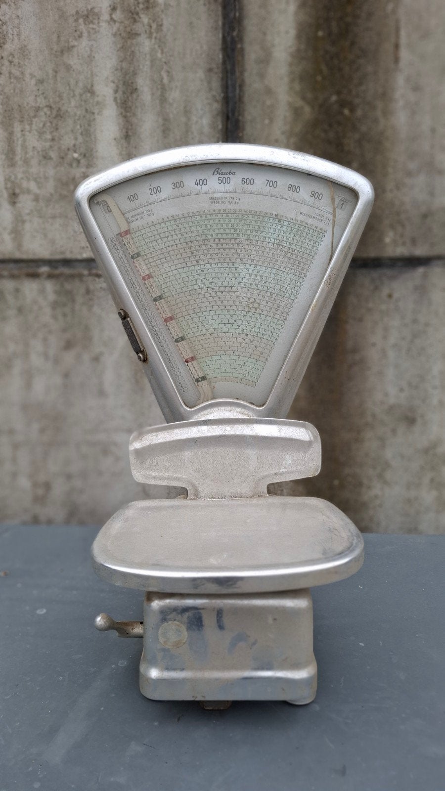 Balance de boucherie Bizerba ancienne vintage, Antiquités & Art, Enlèvement