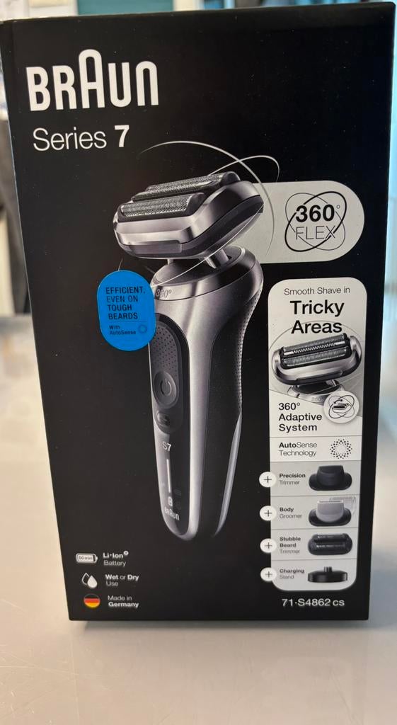 Braun Series 7 Scheerapparaat, Ophalen of Verzenden, Nieuw, Scheren en Epileren