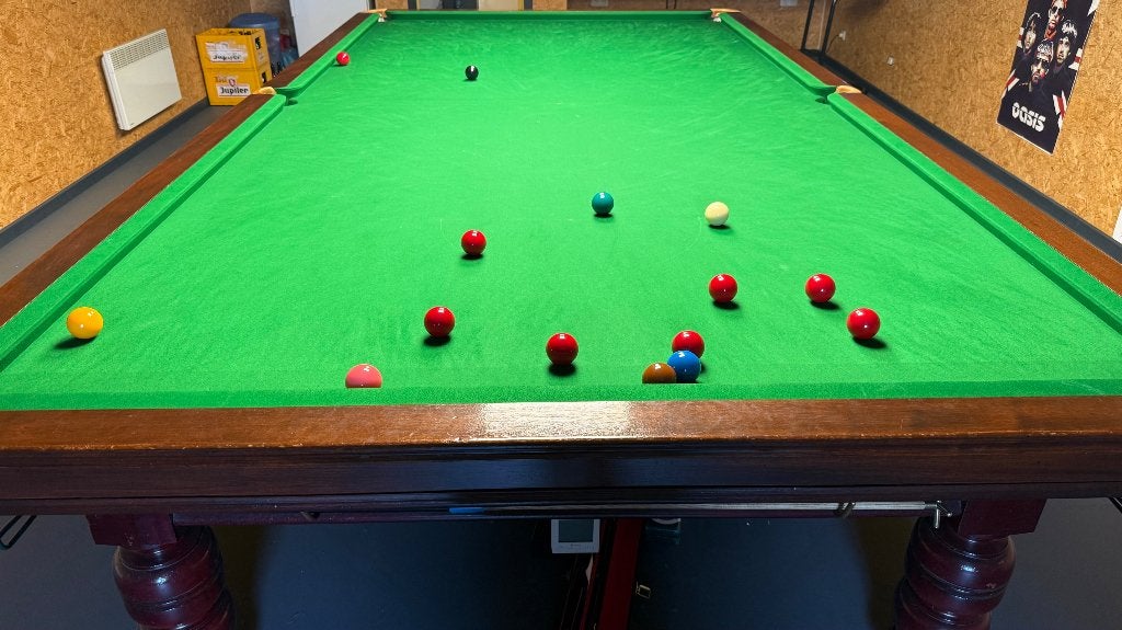 Snookertafel BCE 12ft. (Moet weg), Enlèvement, Utilisé, Table de snooker