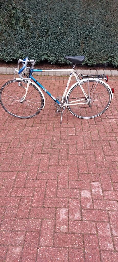 Heren toeristenfiets, Ophalen