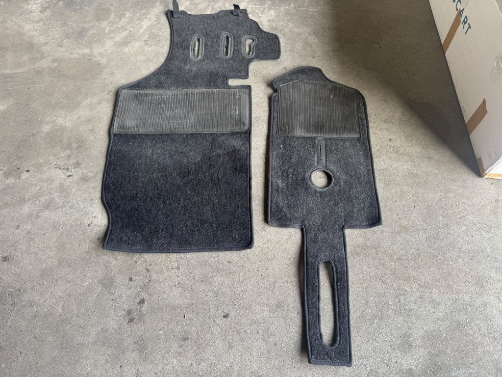 Tapis Porsche 911 2.0 1964 début 1965, Enlèvement, Utilisé, Pièces Oldtimer ou Ancêtre