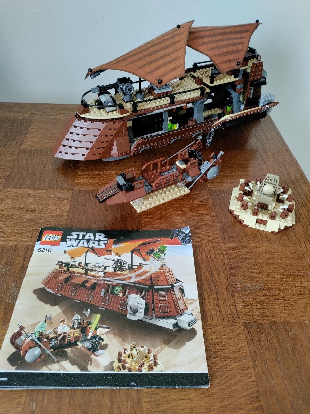 Jabba's sail barge + dessert skiff and sarlac pitt., Enlèvement ou Envoi