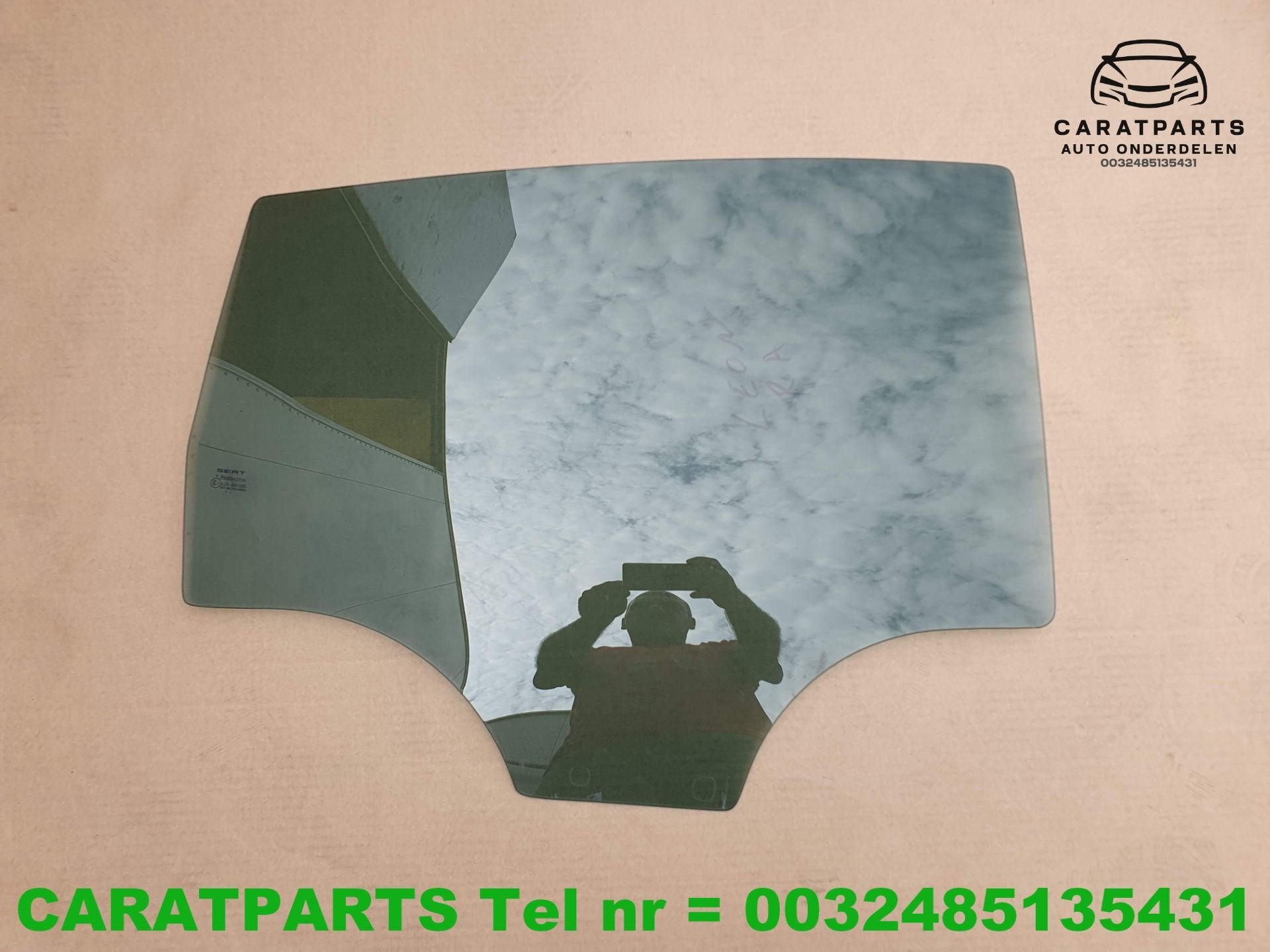 Leon portierruit Leon 1P raam leon ruit, Auto-onderdelen, Gebruikt, Autovia A-2, Km 585 585
08760  Martorell, ES, SEAT S.A., Customercare@seat.es