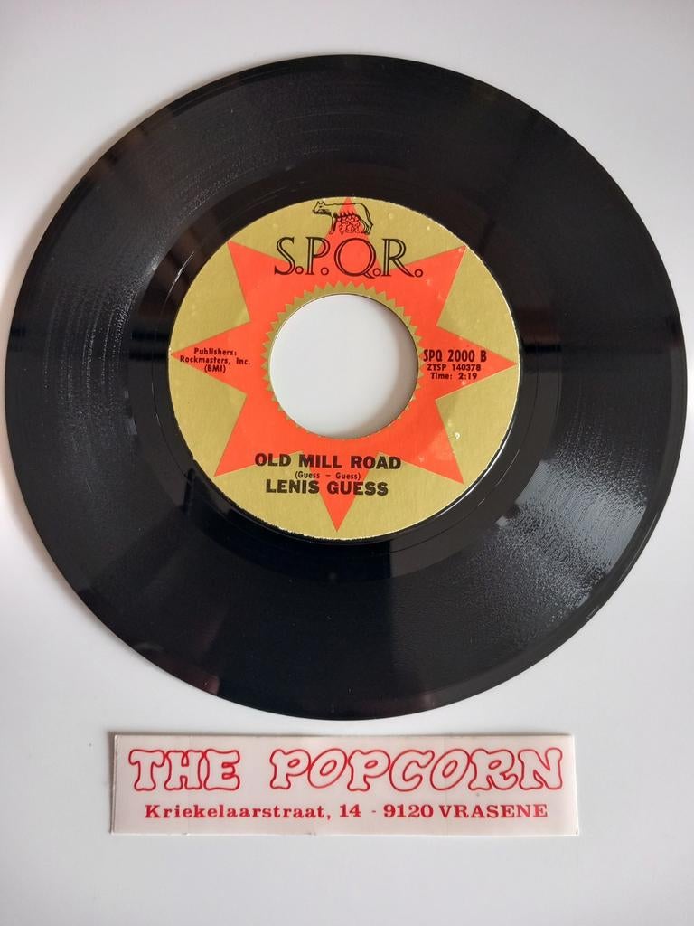LENIS GUES . OLD MILL ROAD. 60S USA 45T, Ophalen of Verzenden