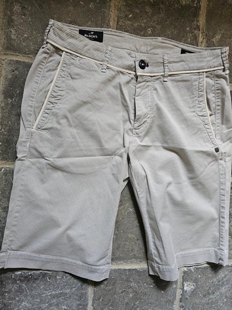 Eigentijdse elegante herenshort MASON’S - T46 - NP €187,-, Verzenden, Maat 46 (S) of kleiner, Mason’s