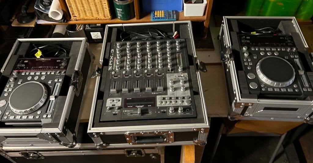 2 tabletop CD en USB speler met mixer, Muziek en Instrumenten, Dj-sets en Draaitafels, Ophalen, Gebruikt, Dj-set, Overige merken