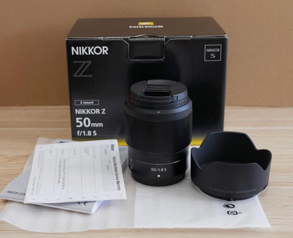 Nikon Z 50 mm f/1,8S, TV, Hi-fi & Vidéo, Photo | Lentilles & Objectifs, Comme neuf, Lentille standard, Enlèvement ou Envoi