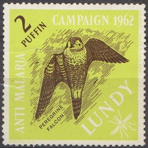 Lundy Island - Slechtvalk, Verzenden, Postfris