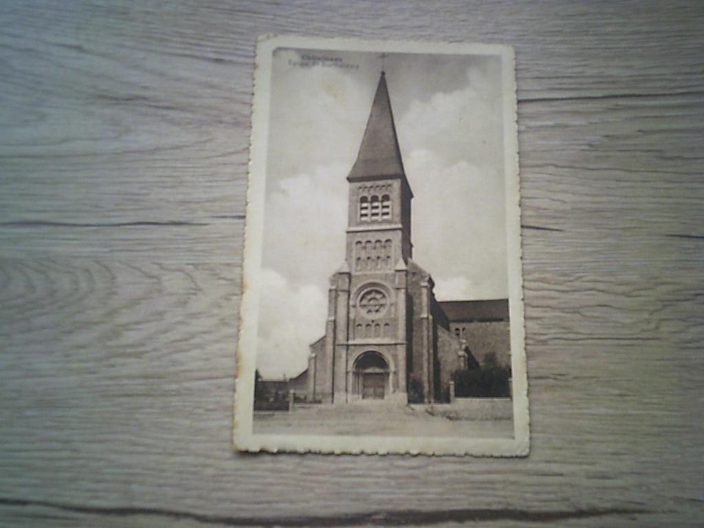 CHATELINEAU: L'Eglise St Barthélémy, Collections, Enlèvement ou Envoi, 1920 à 1940, Affranchie, Hainaut