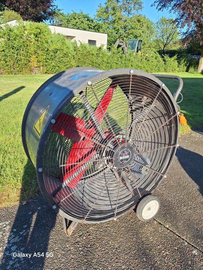 Te warm?? Grote bouwventilator, Elektronische apparatuur, Ventilatoren, Ophalen
