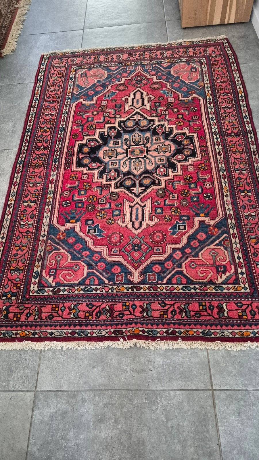 Perzisch tapijt - Hamadan, Antiek en Kunst, Ophalen of Verzenden