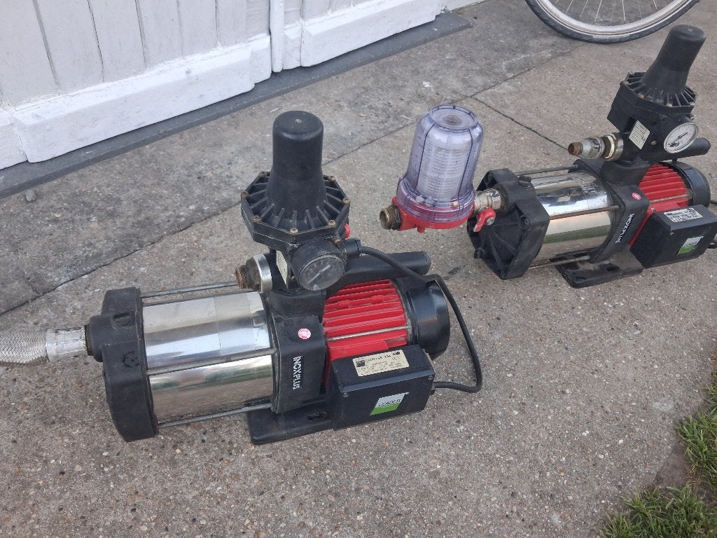 Waterpomp INOX PLJS, Tuin en Terras, Waterpompen, Zo goed als nieuw, Elektrisch, Regentonpomp, Ophalen
