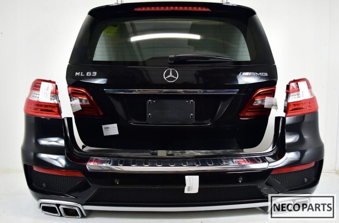 MERCEDES ML W166 ML63 AMG BUMPER ACHTERLICHT ACHTERKLEP O.A!, Gebruikt, -, Ophalen of Verzenden, -