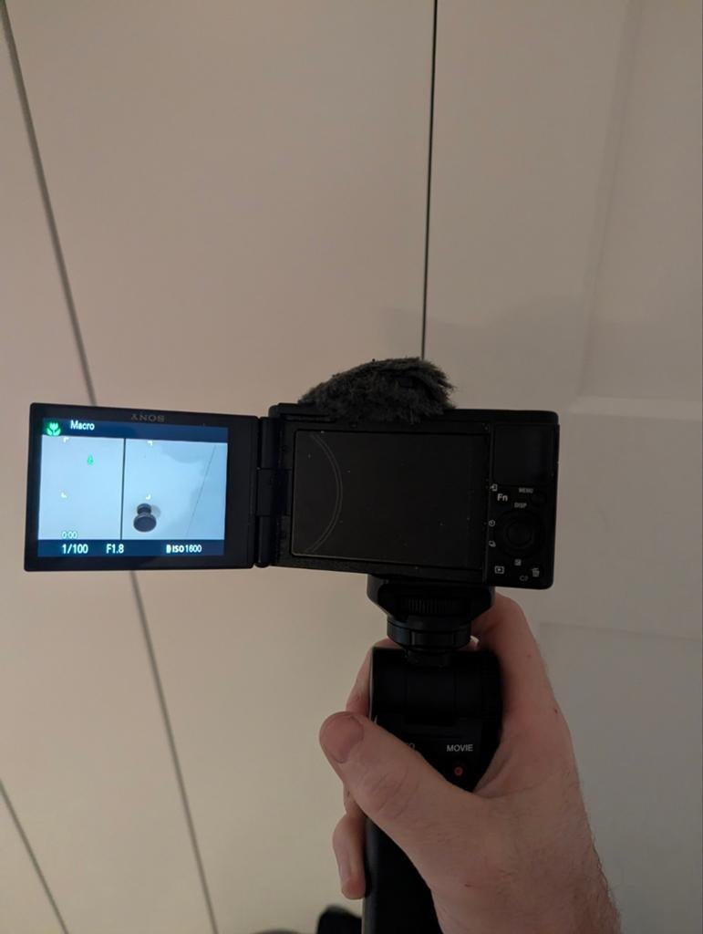 Sony zv1 vlog camera, Ophalen of Verzenden, Gebruikt