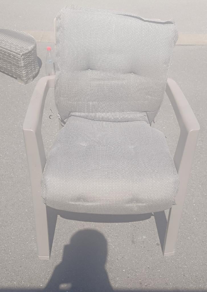 Tuin tafel en 6 stoelen, Ophalen