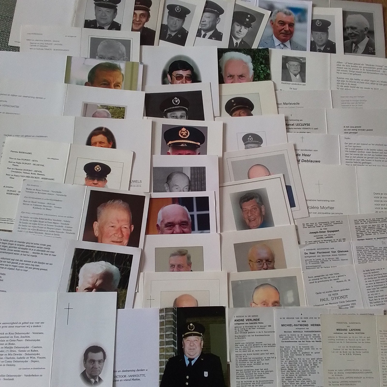 service d'incendie, Collections, Enlèvement ou Envoi, Image pieuse