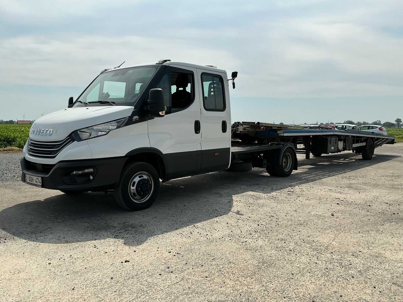2023 Iveco Daily Trekker combinatie (auto transport), Gebruikt, Iveco, Bedrijf, Te koop