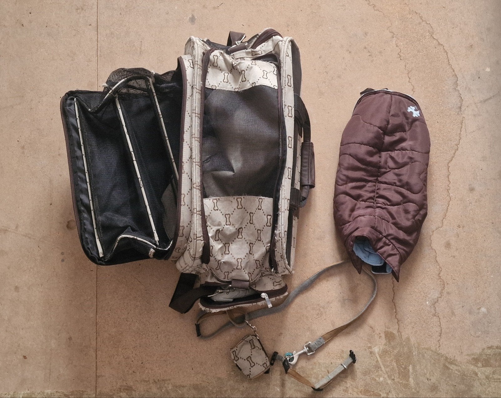Sac de transport pour chien et chat, Enlèvement