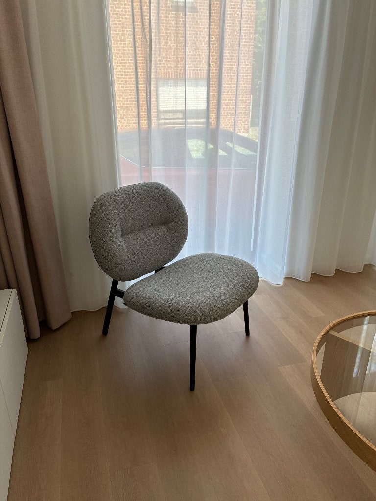 Fauteuil  Zuiver, Huis en Inrichting, Fauteuils, Ophalen, 75 tot 100 cm, Zo goed als nieuw, Metaal