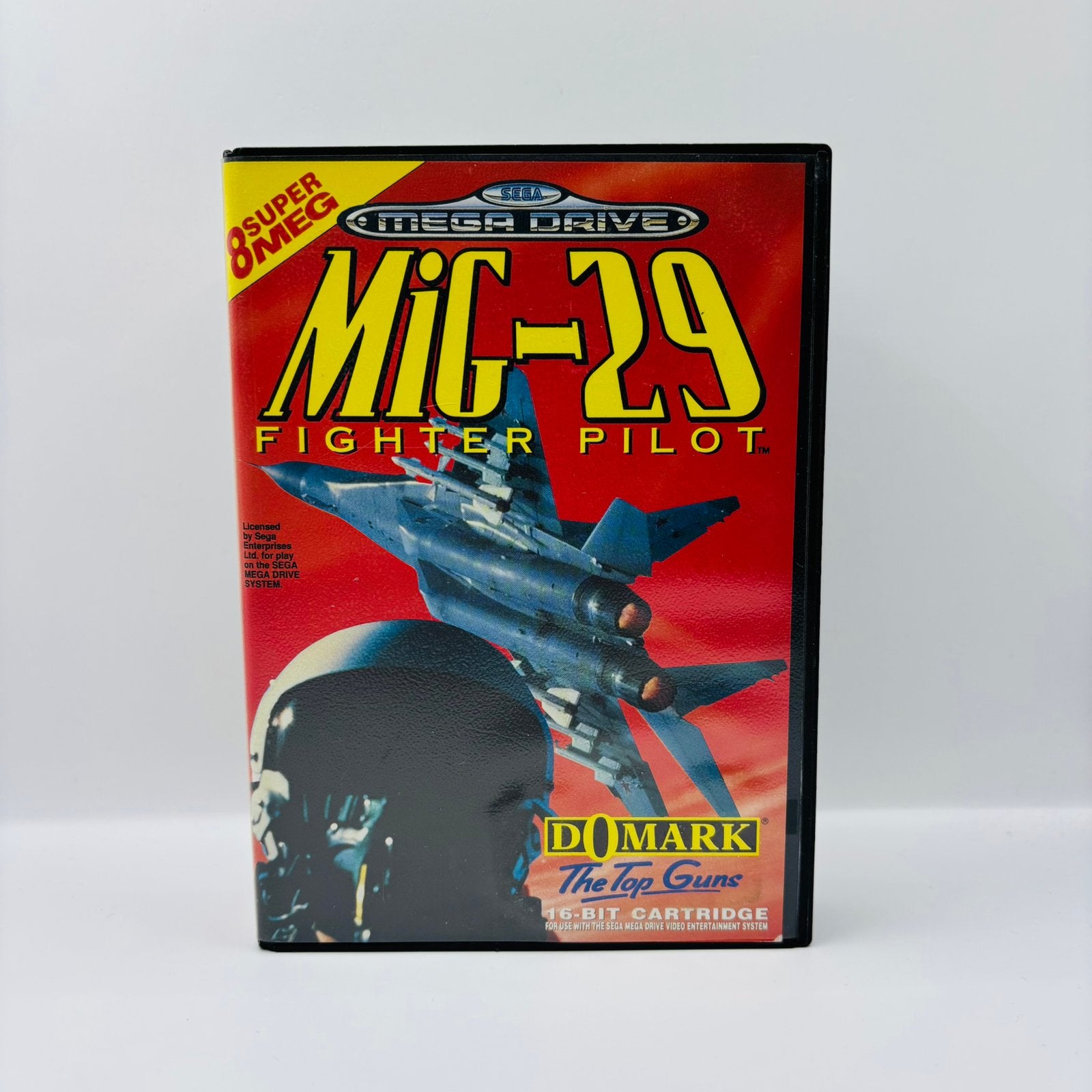 MiG-29 Fighter Pilot Sega Mega Drive, Shooter, Ophalen of Verzenden, Zo goed als nieuw, Mega Drive