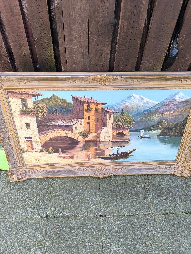 Peinture à l' huile Jean Bille, Ophalen