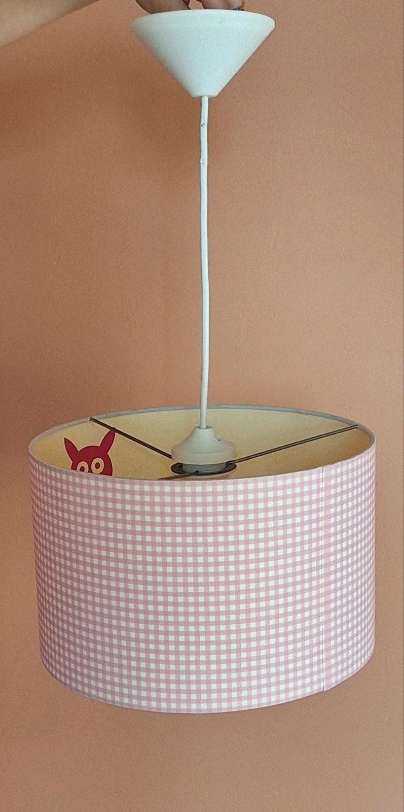 Hanglamp uil - Little Dutch, Roze, Ophalen, Gebruikt, Little Dutch