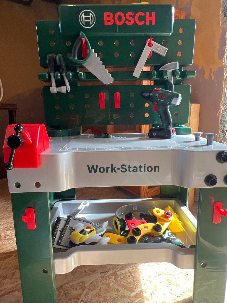 Bosch werktafel kinderen, Ophalen, Zo goed als nieuw