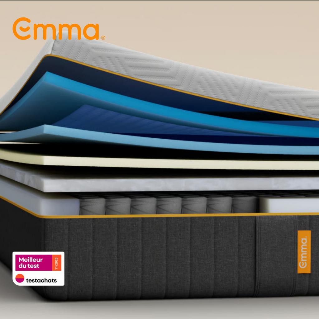 Matelas Emma — destockage, Enlèvement ou Envoi, Neuf, Blanc