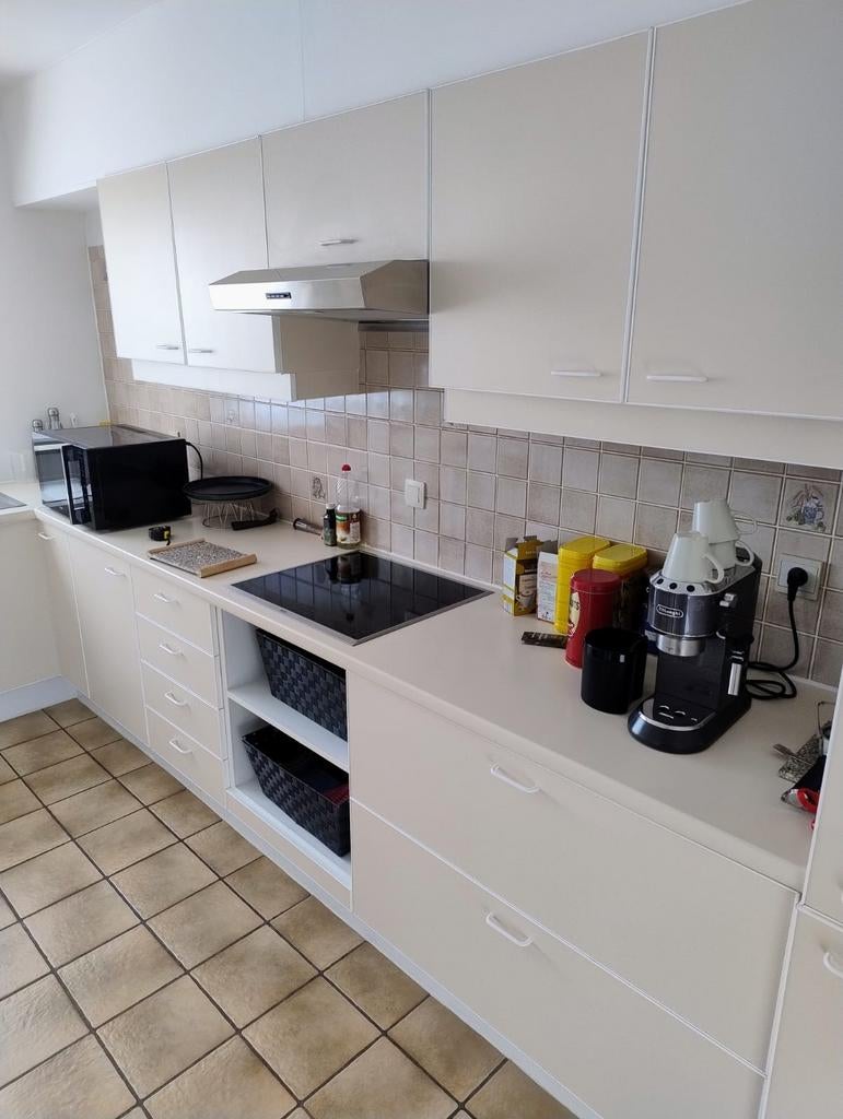 Gedemonteerd keuken met apparaten!, Ophalen, Gebruikt, Crème, Hoekkeuken